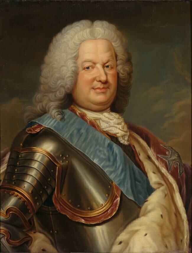 Stanislas Lesczinski (1677-1766), roi de Pologne Jean Girardet