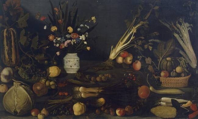 Still life of flowers and plants Caravaggio