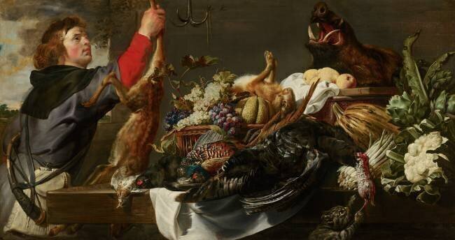 Still Life with Huntsman Frans Snyders