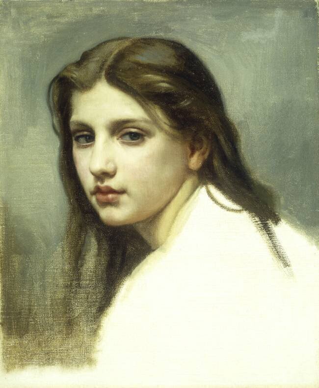 Study for 'Baigneuses' William Bouguereau
