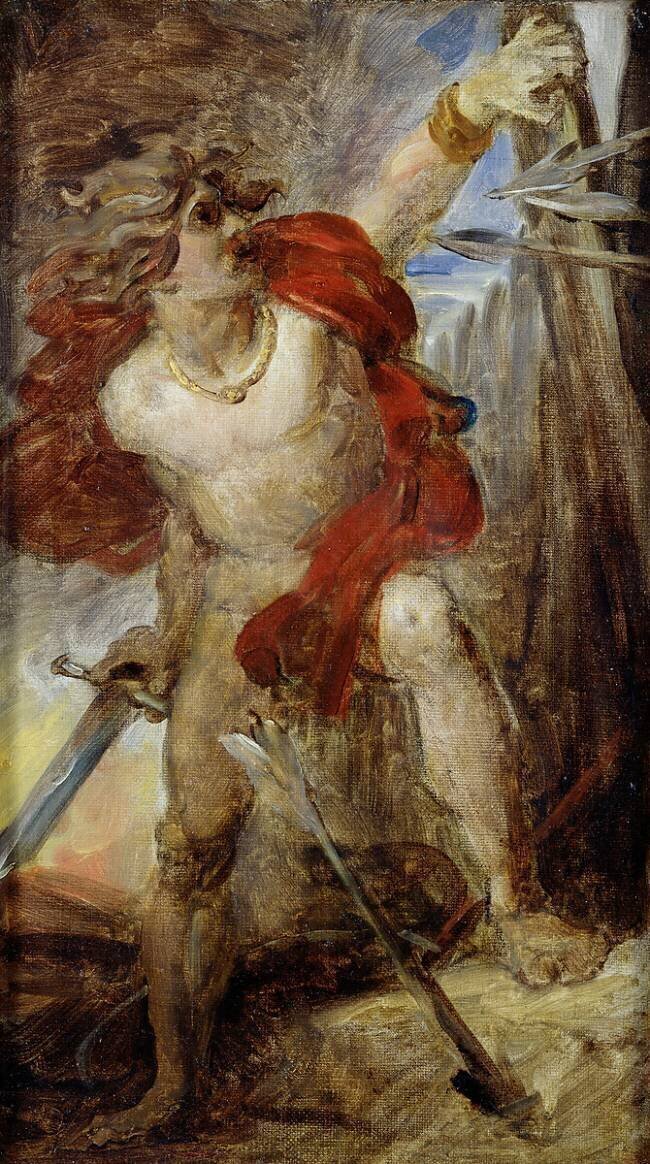 Study for Gaulish Courage François Gérard