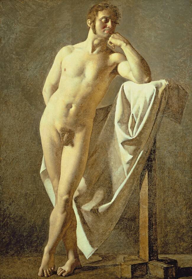 Study of a Man Jean-Auguste-Dominique Ingres