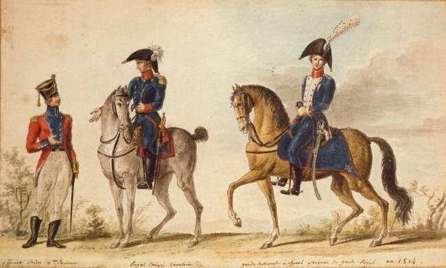 Swiss officer of the 4th regiment Pierre Antoine Lesueur