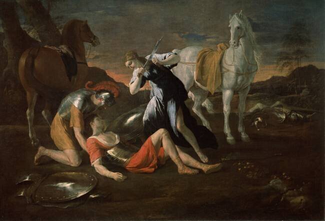 Tancred and Erminia Nicolas Poussin
