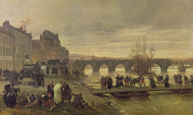The Ambulance de la Presse at Joinville during the Siege of Paris Alfred Decaen