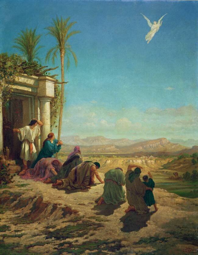 The Angel of Tobias Gustave Doré