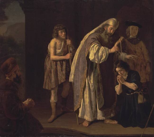The Anointing of David Jan Victors