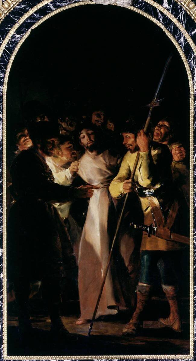 The Arrest of Christ Francisco de Goya