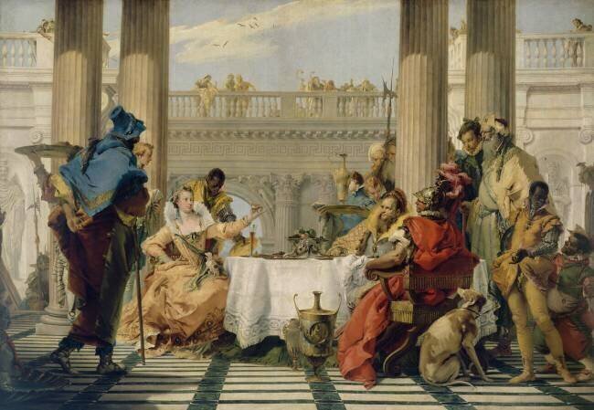 The Banquet of Cleopatra Giambattista Tiepolo