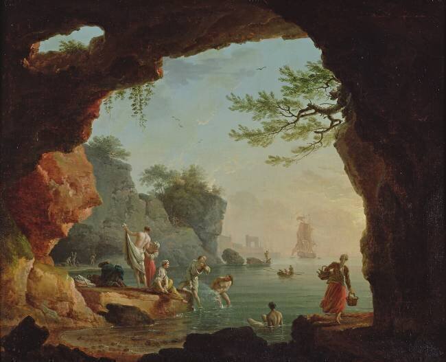 The Bathers Joseph Vernet