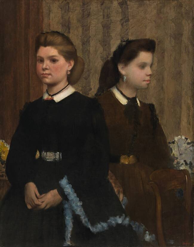 The Bellelli Sisters Edgar Degas