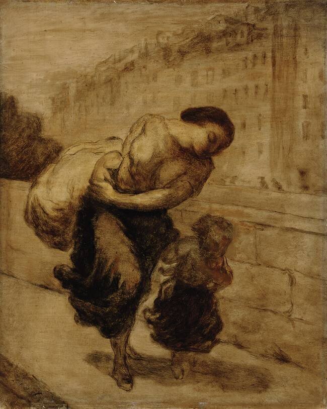 The Burden Honoré Daumier