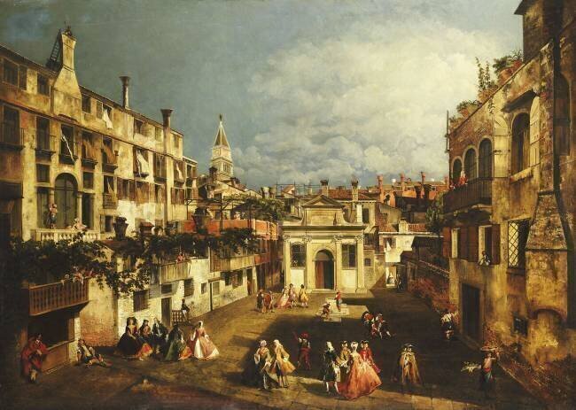The Campo San Gallo Michele Marieschi