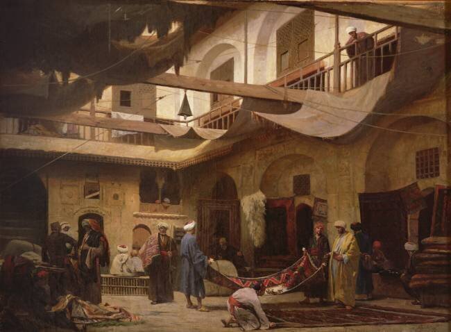 The Carpet Bazaar Louis Mouchot