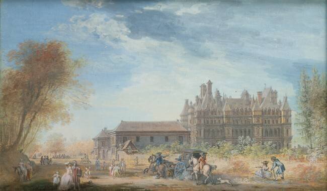 The Chateau de Madrid Louis Nicolas de Lespinasse