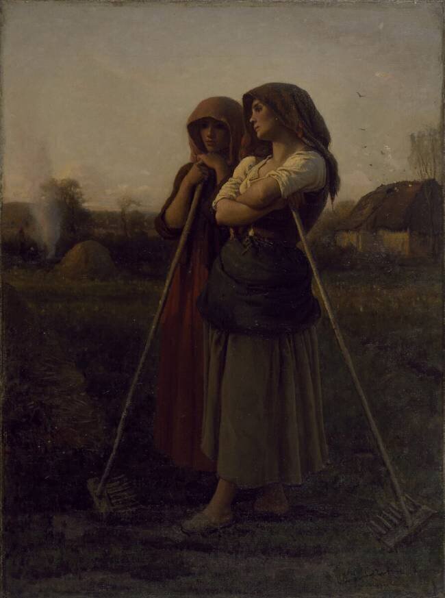 The Close of Day Jules Breton
