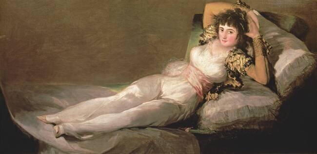 The Clothed Maja Francisco de Goya