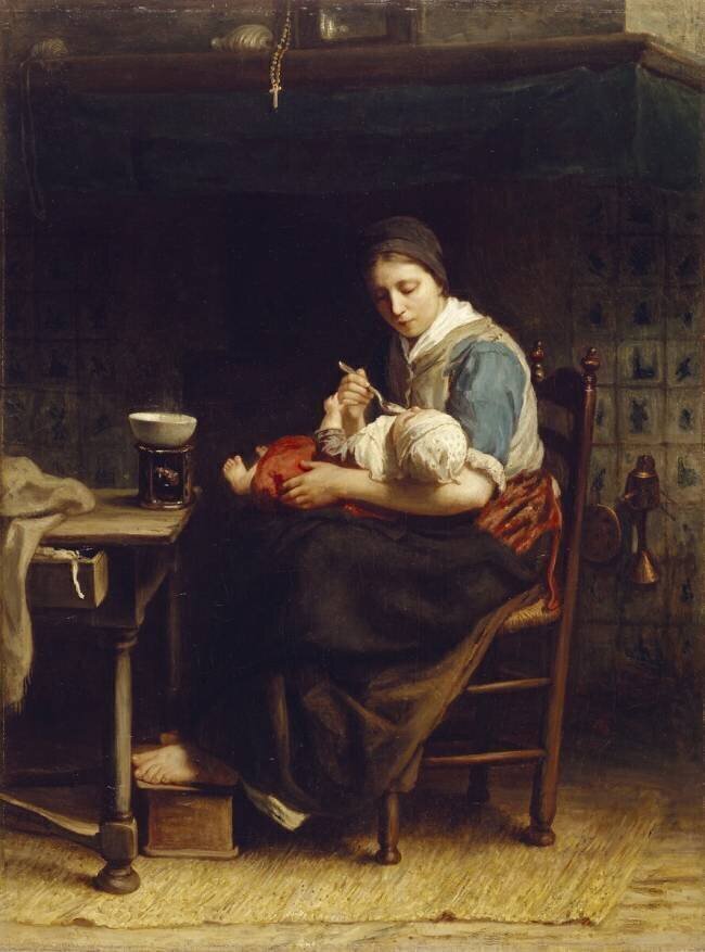 The Cottage Madonna Jozef Israëls