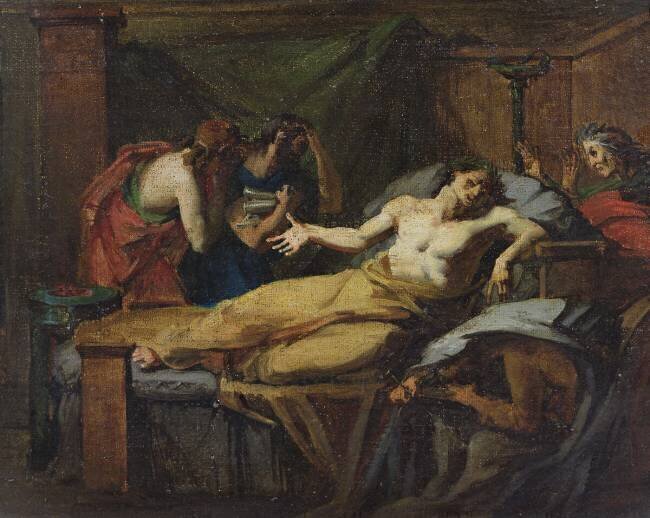 The Death of Socrates Félix Auvray