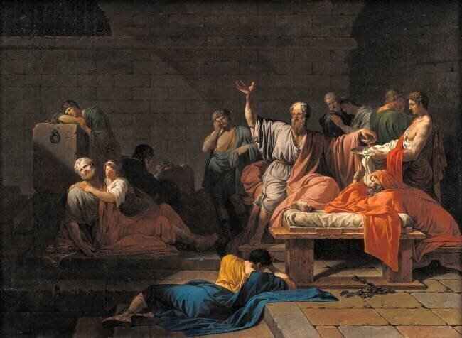 The Death of Socrates Jean-François Pierre Peyron