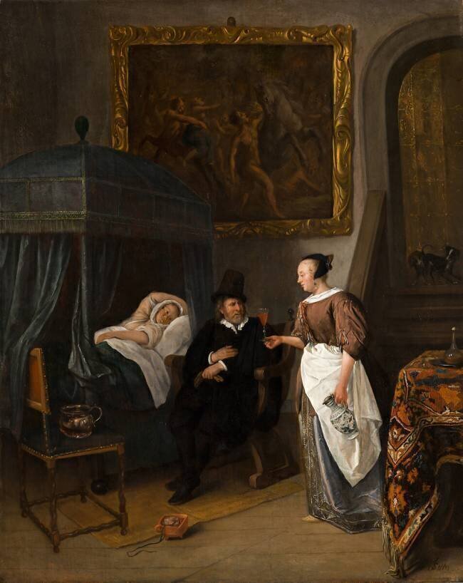 The Doctor's Visit Jan Steen