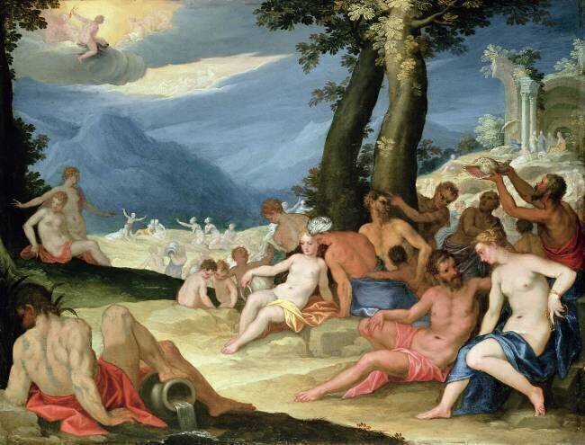 The Drought during Phaeton's Journey with the Sun Hans Rottenhammer