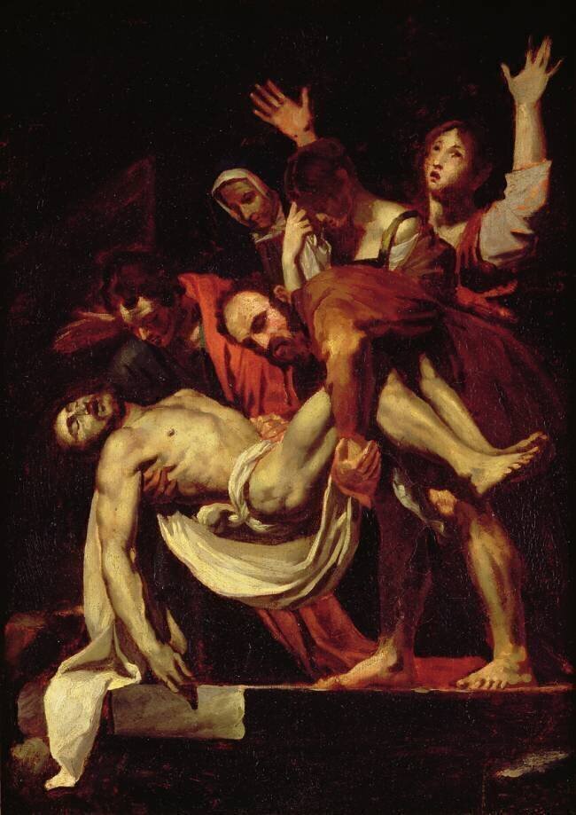 The Entombment Théodore Géricault