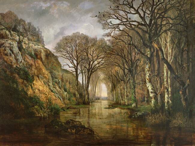 The Erdre, Winter Charles Leroux