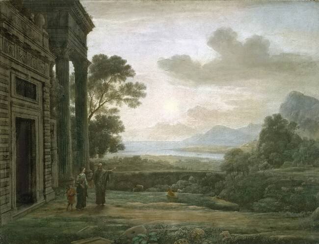 The Expulsion of Hagar Claude Gellée