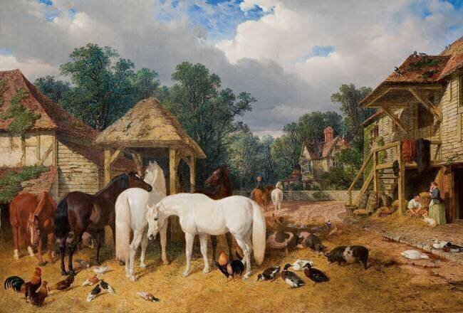 The Farmyard John Frederick Herring Snr