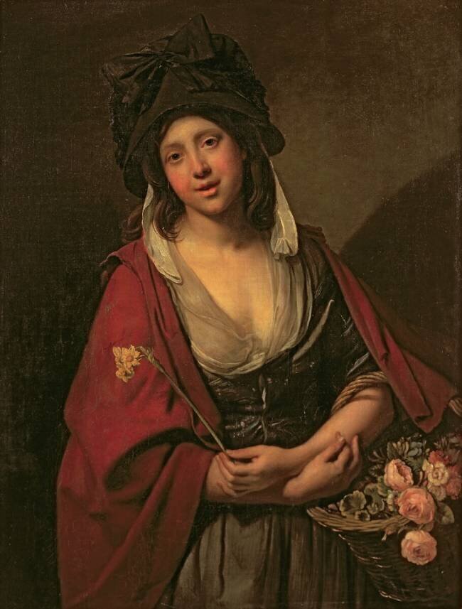 The Flower Girl Johan Zoffany