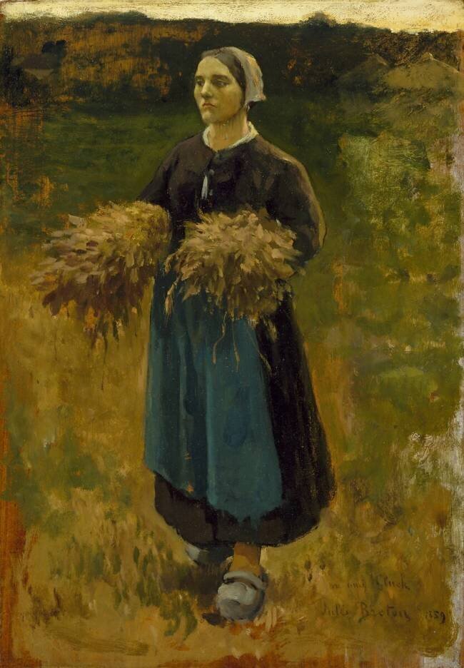 The Gleaner Jules Breton