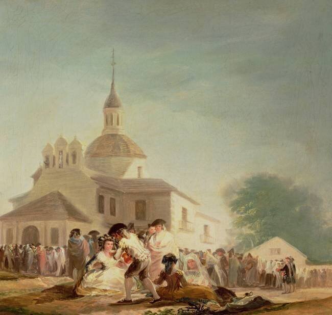 The Hermitage of San Isidro, Madrid Francisco de Goya