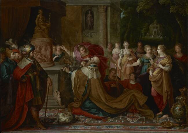 The Idolatry of Solomon Frans Francken the Younger