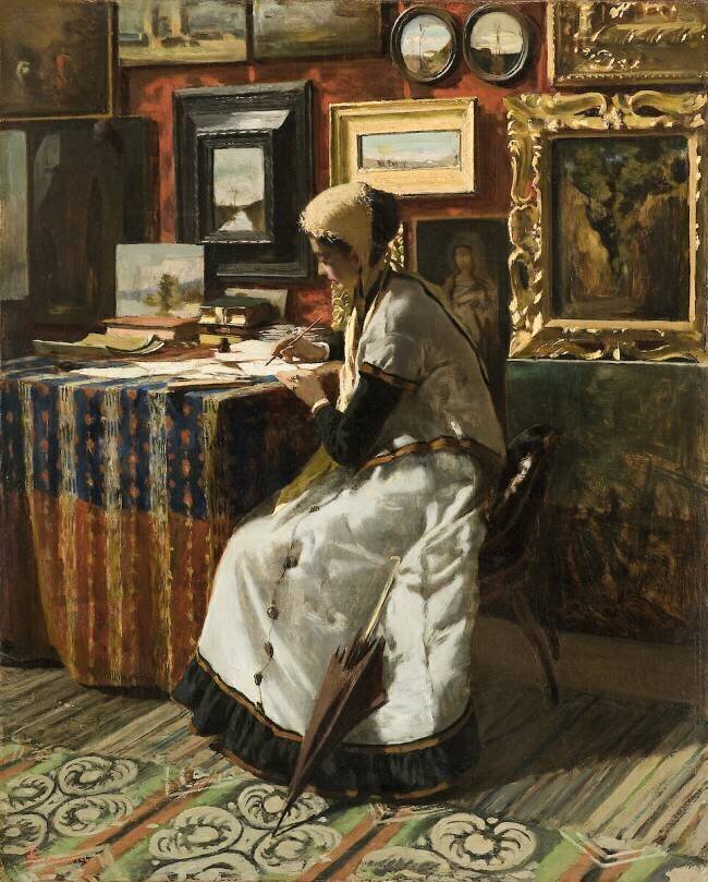The Letter Telemaco Signorini