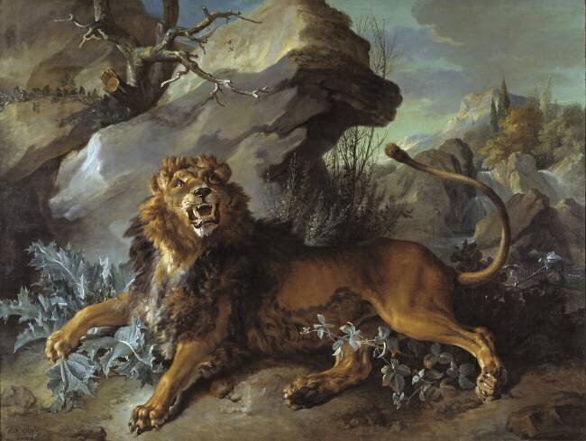 The Lion and the Fly Jean-Baptiste Oudry