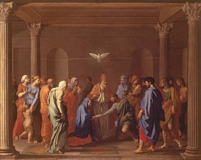The Marriage of the Virgin Nicolas Poussin