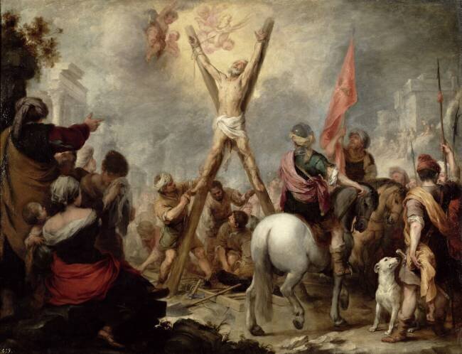 The Martyrdom of St. Andrew Bartolomé Esteban Murillo