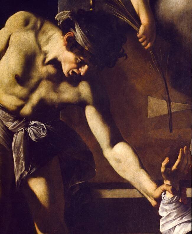 The Martyrdom of St. Matthew Caravaggio
