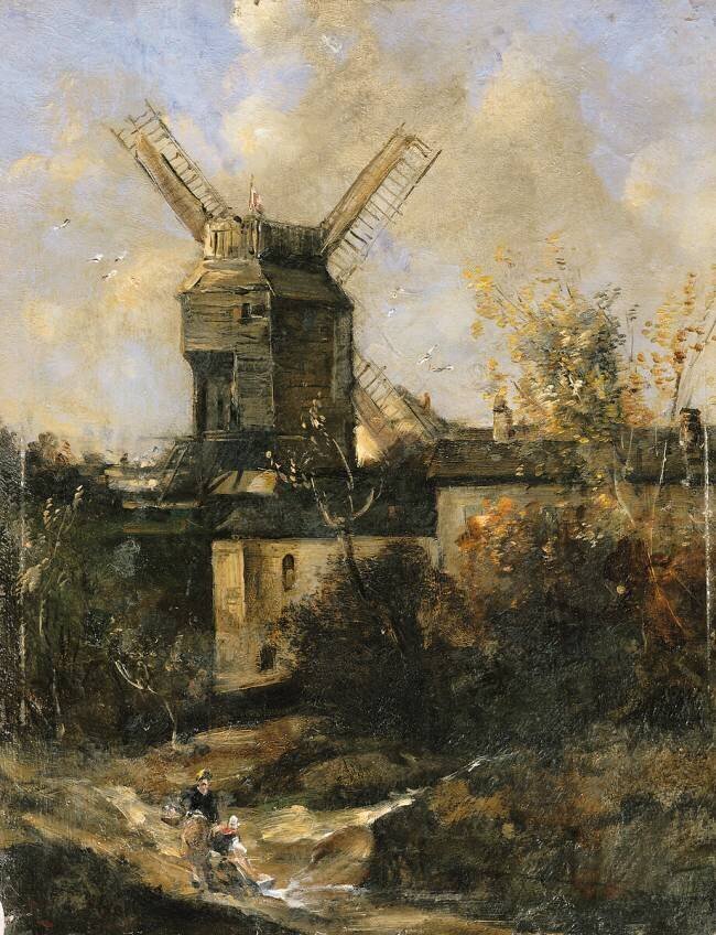 The Moulin de la Galette Antoine Vollon