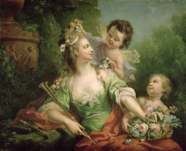 The Muse Euterpe Johann Heinrich Wilhelm Tischbein
