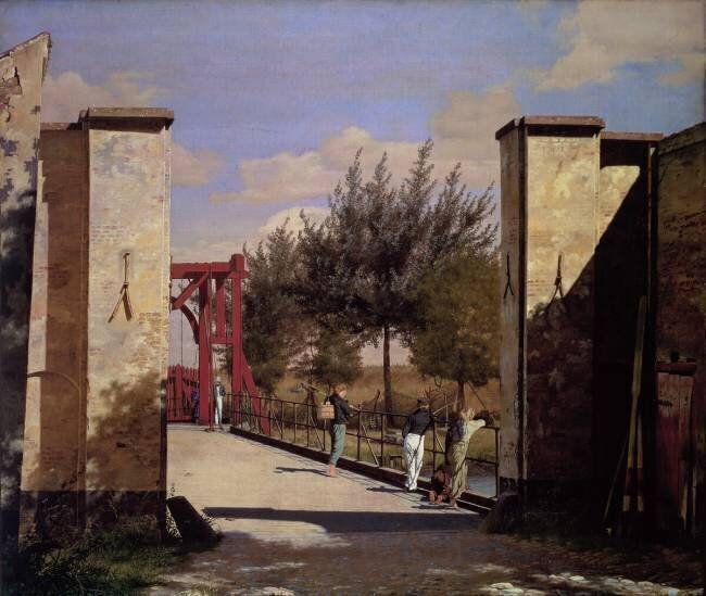 The North Gate of the Citadel Christen Schjellerup Kobke