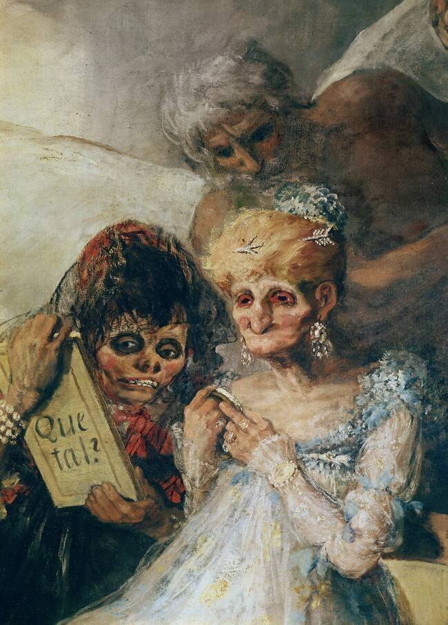 The Old Women Francisco de Goya