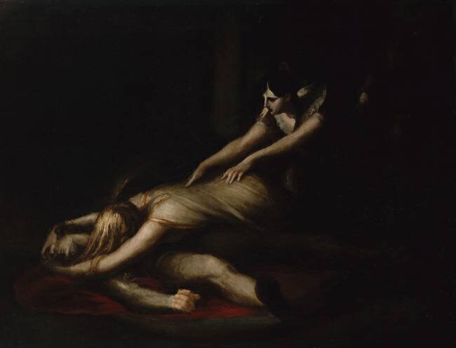 The Pain of Kriemhild Johann Heinrich Füssli