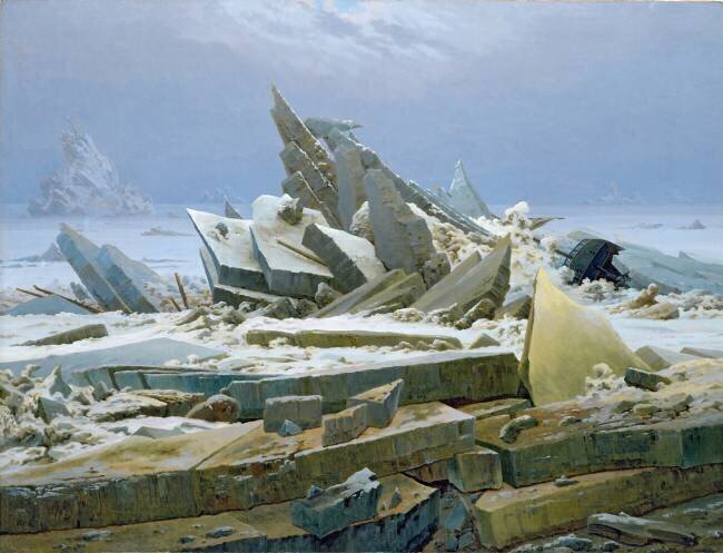 The Polar Sea Caspar David Friedrich
