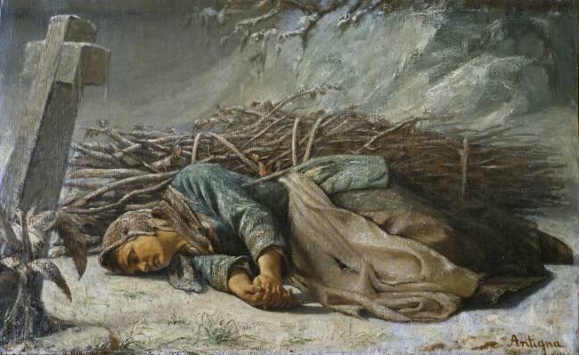The Poor Woman Alexandre Antigna
