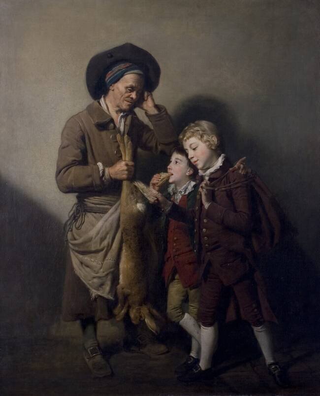 The Porter and the Hare Johan Zoffany