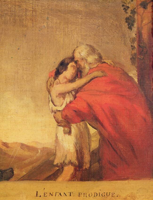 The Prodigal Son Returns Théodore Chasseriau