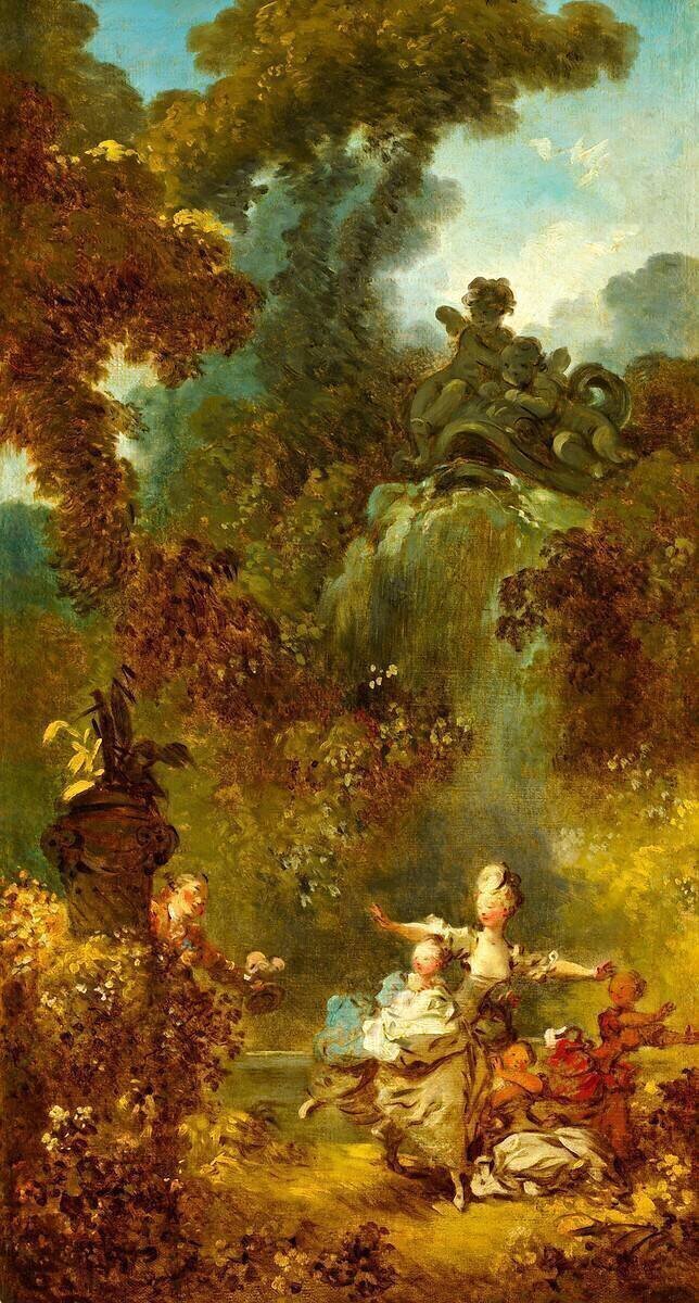 The Pursuit Jean-Honoré Fragonard