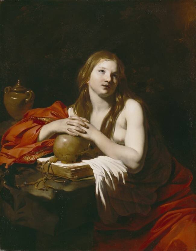 The Repentant Magdalene Nicolas Régnier